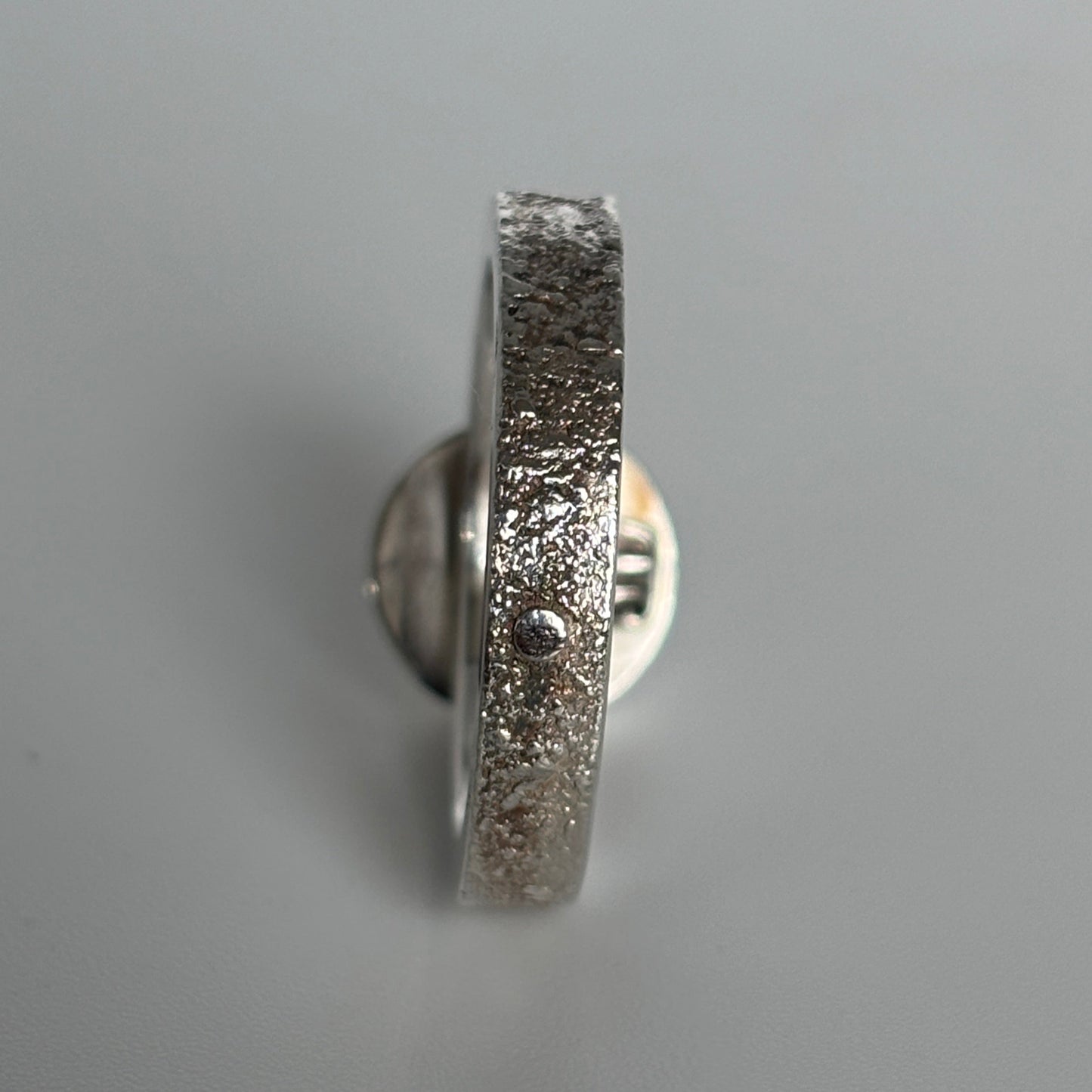Chunky Textured Moonstone Ring