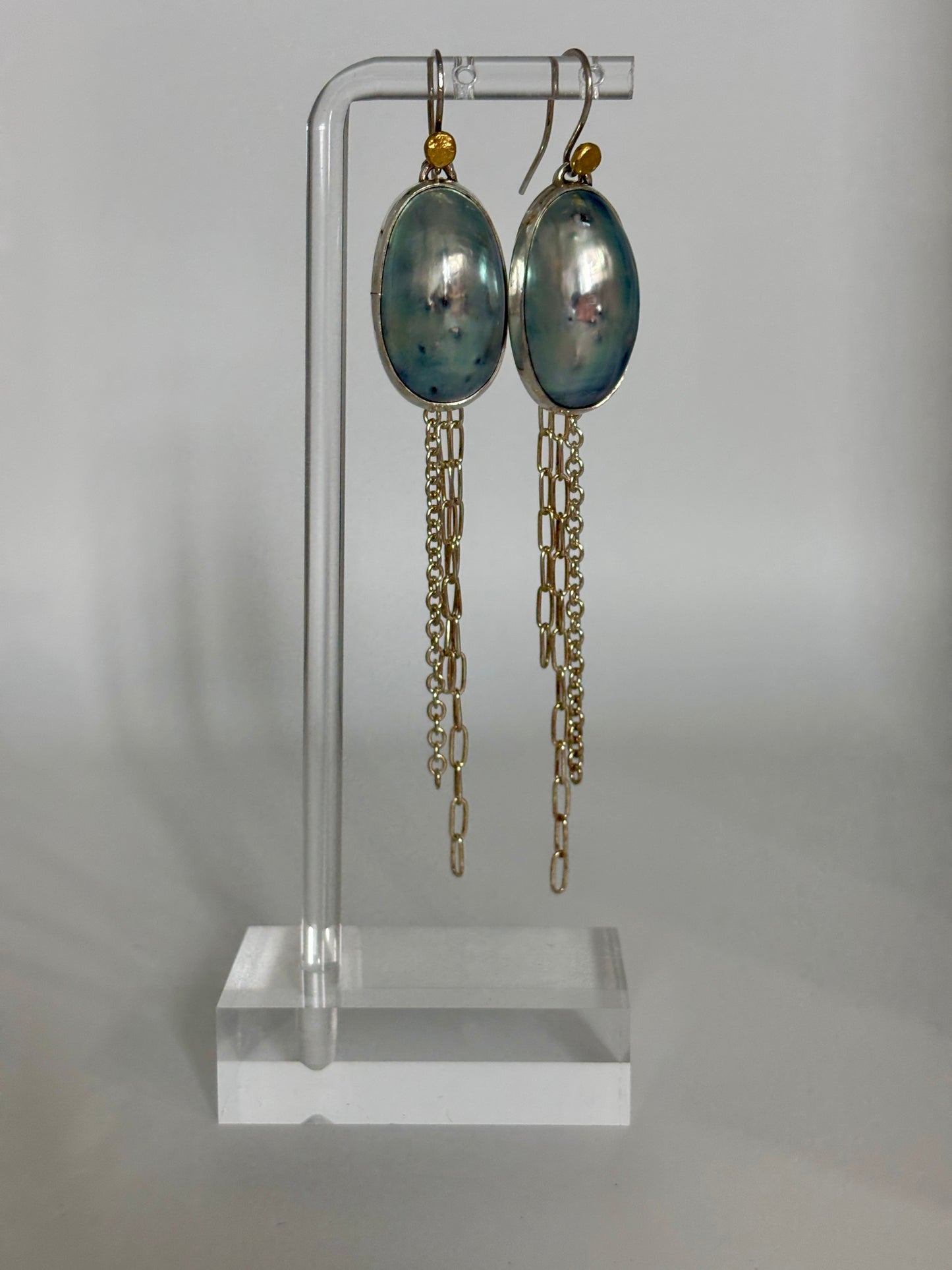 Osmena Pearl Serpent Earrings
