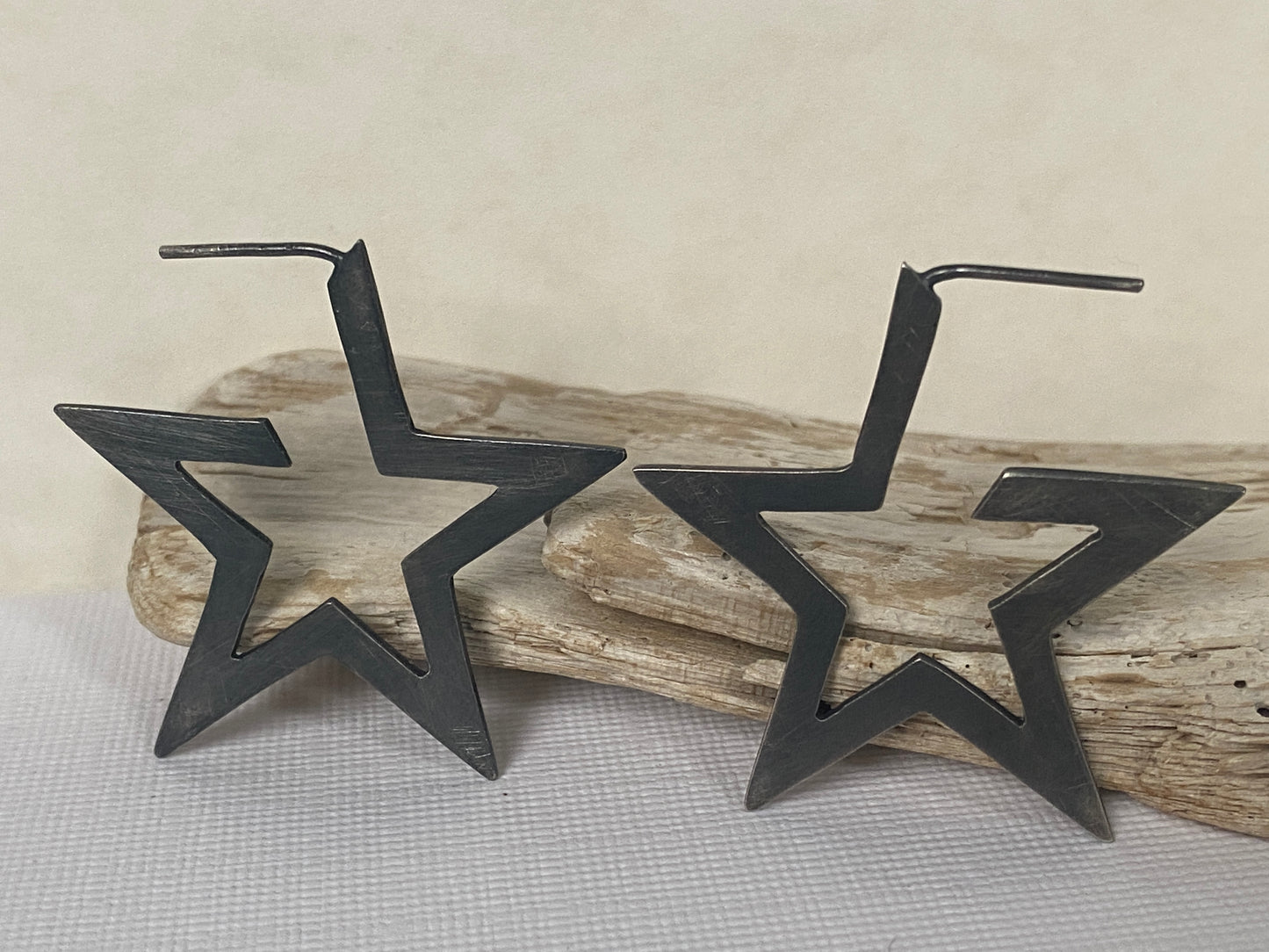 Stellar Hoops (Keum-Boo Dark) - Ready to Ship