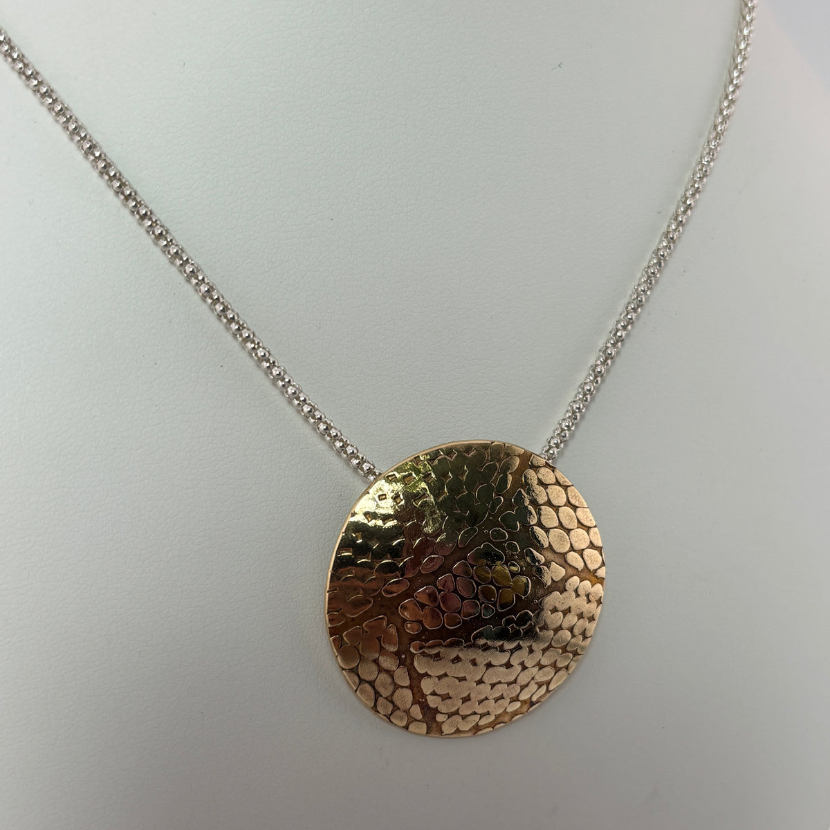 Serpent Disc Necklace (Small)