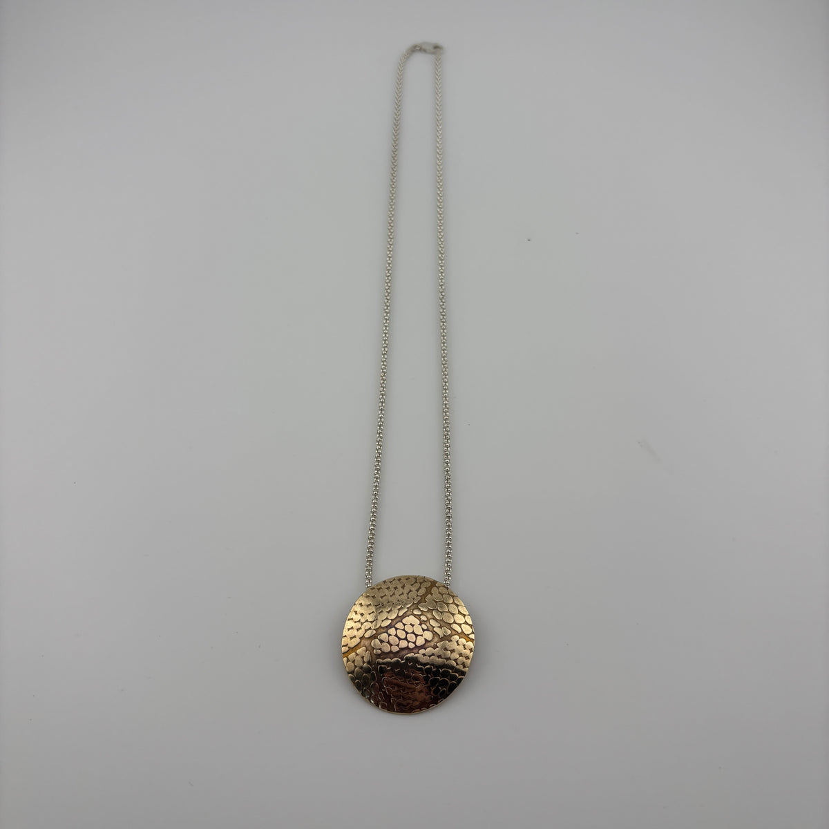 Serpent Disc Necklace (Small)
