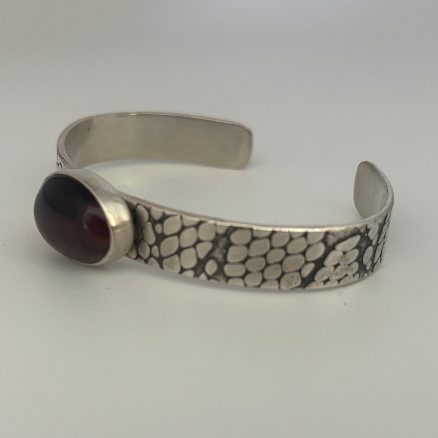 Red Tiger's Eye Serpent Cuff