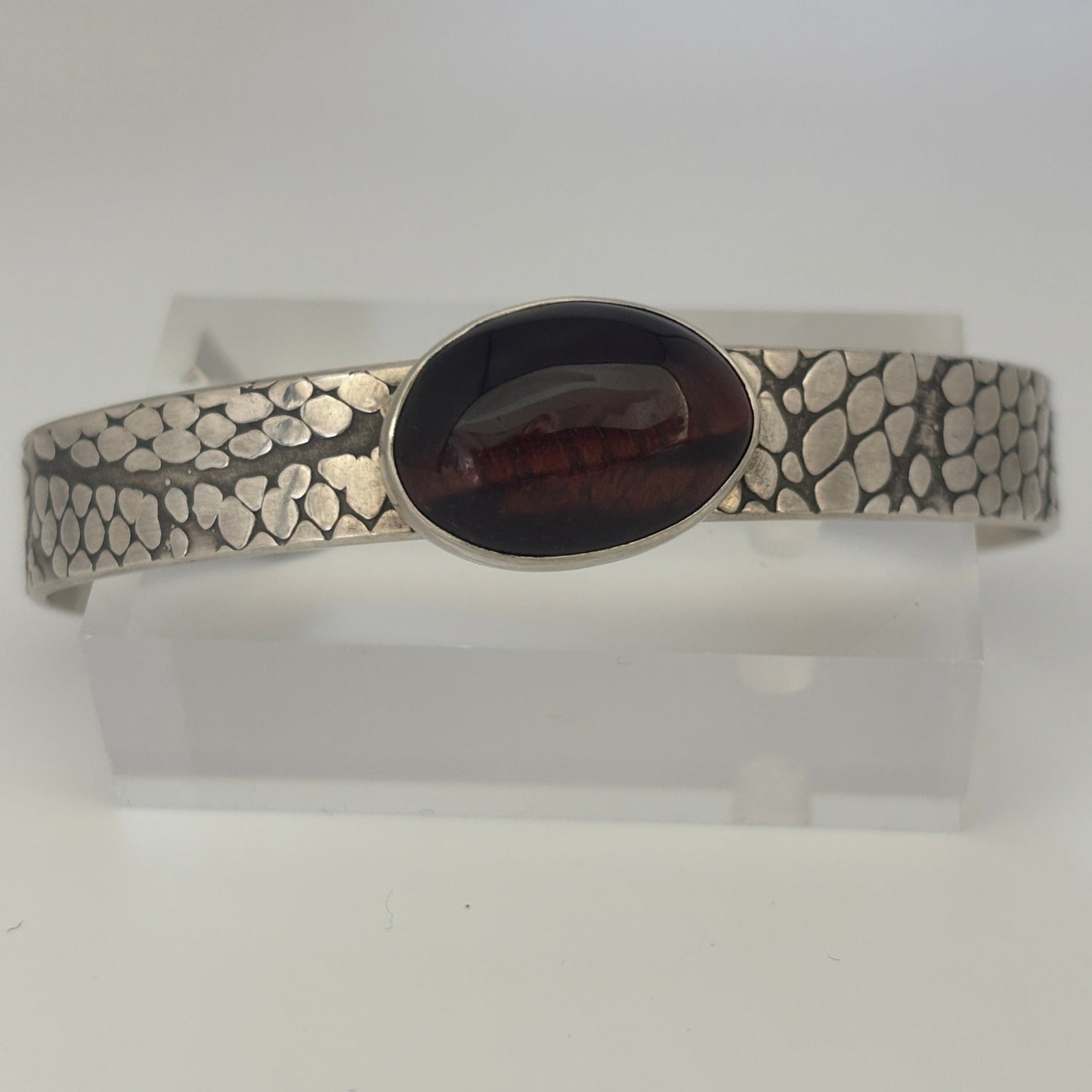 Red Tiger's Eye Serpent Cuff