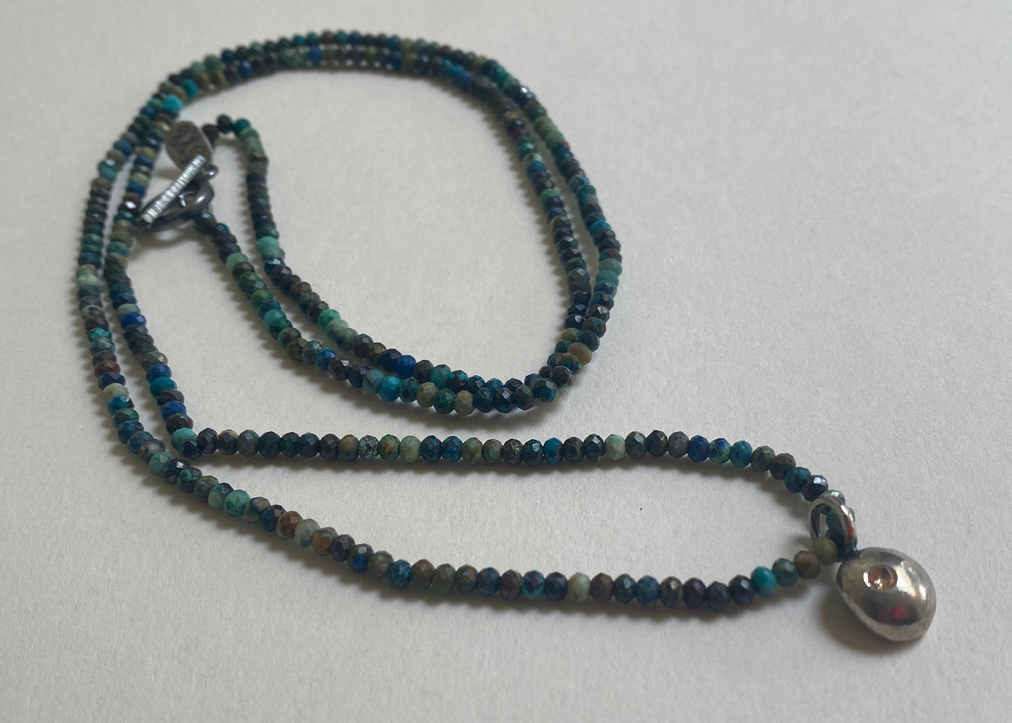 Northern Star Wrap Necklace - Chrysocolla