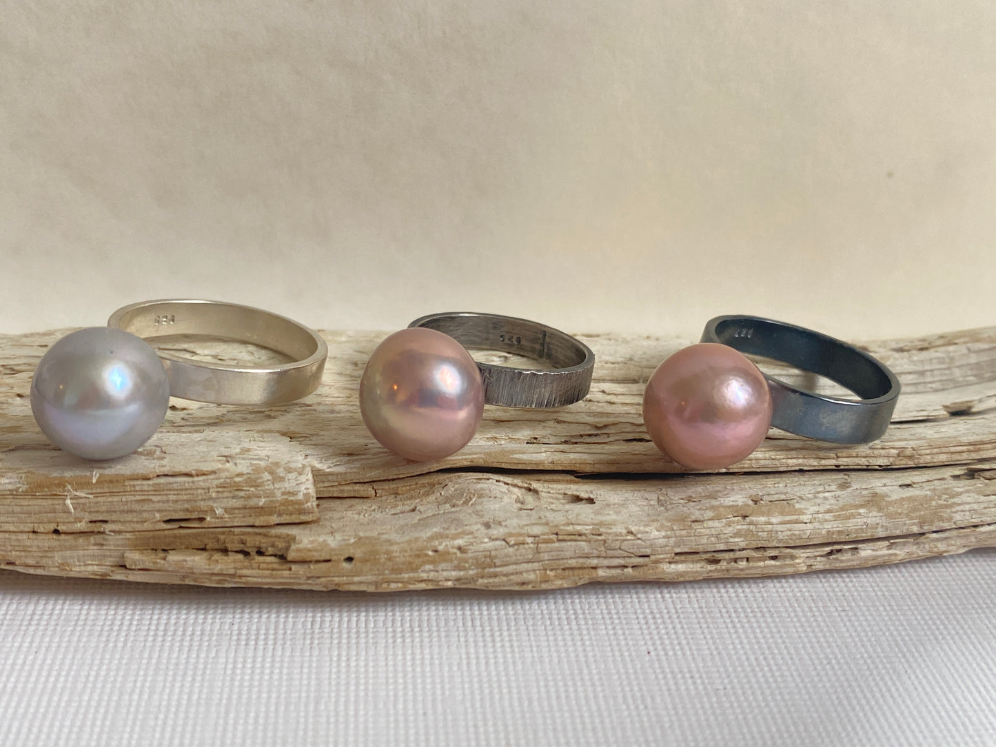 Pink Edison Pearl Cocktail Ring