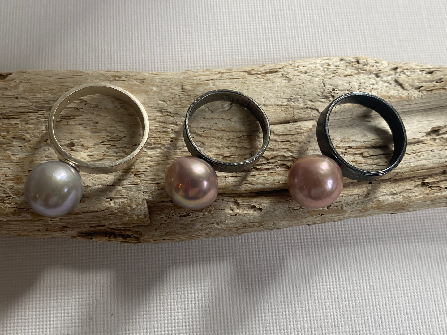 Pink Edison Pearl Cocktail Ring